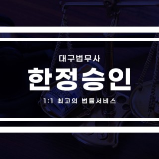 대구한정승인 #12